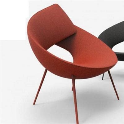 意式极简休闲椅子 简单锁椅 Bonaldo 设计师 Alessandro Busana