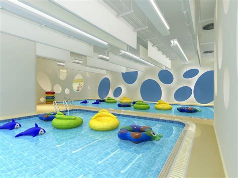 婴幼儿亲子游泳馆 儿童理发 早教幼儿园整体方案设计-TOPLOY设计案例展示-一品威客网