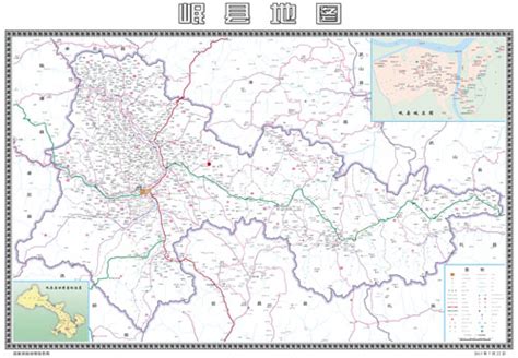 定西地图市区地图,定西各县,甘肃_大山谷图库