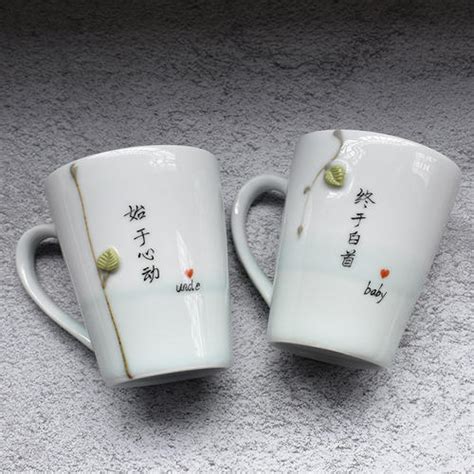 创意广告陶瓷杯子 个性水杯礼品 不规则棱角咖啡杯 牛奶茶马克杯定制 - 好物云集