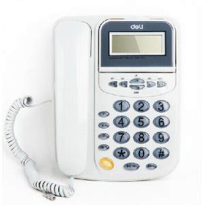 得力（DeLi）来电显示电话机781 IP直拨 - 零星集采快易省!