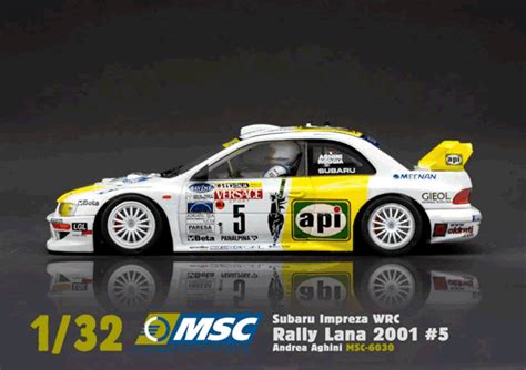 MSC Competition présente la Subaru Imprezza WRC Api 2001 MSC-6030 ...