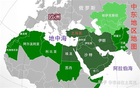 中东地图查询，中东地图全图高清版
