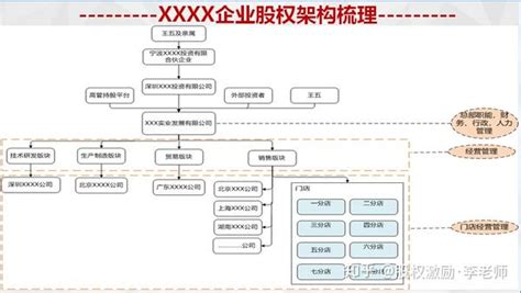 公司股权架构图图片