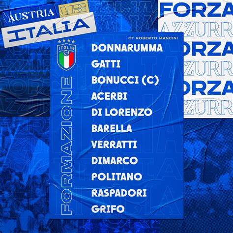 友谊赛-意大利vs奥地利首发：巴雷拉维拉蒂先发，阿拉巴阿瑙出战-直播吧