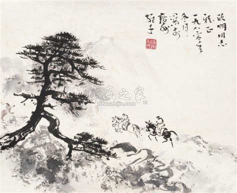 书画名家徐悲鸿黎雄字画名作赏析_字画之家