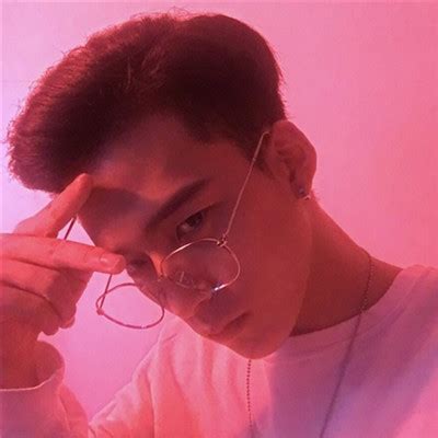 快手非主流黑头像