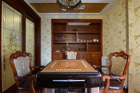 新中式风格的棋牌室