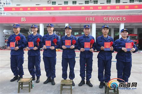 海南首批200名新招录消防员入营集训-新闻中心-南海网