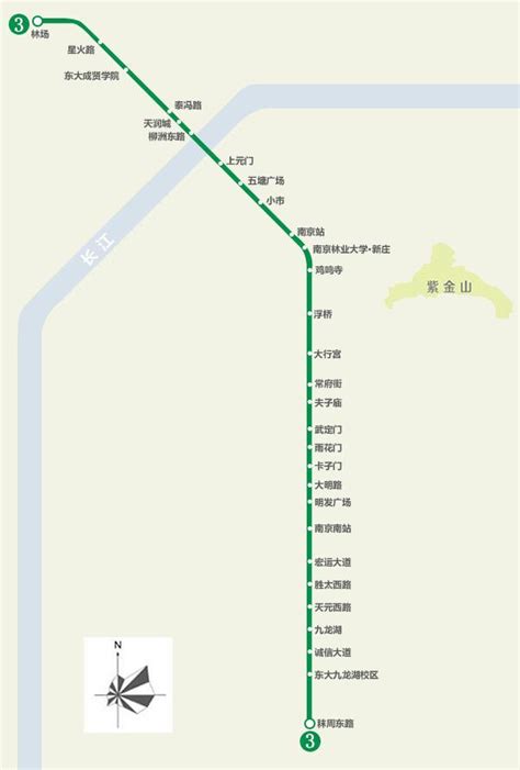 南京地铁3号线 - 快懂百科