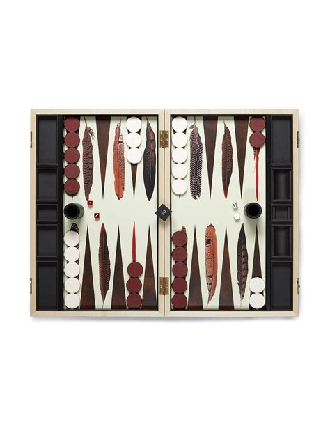 Alexandra Llewellyn Tournament Size Pheasant Backgammon Set - Farfetch