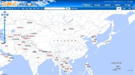 国家测绘局推出在线地图网站天地图