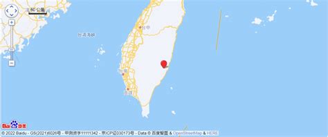 山西省地震局门户网站-(正式速报)台湾花莲县海域发生4.5级地震