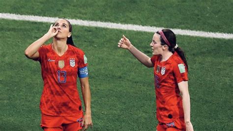 【战报】摩根头球建功 美国女足2-1英格兰女足晋级决赛_2019法国女足世界杯_腾讯视频