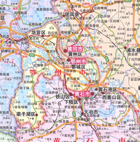 2022年版标准地图发布！来看武汉各区最新、最全地图→_武汉_新闻中心_长江网_cjn.cn