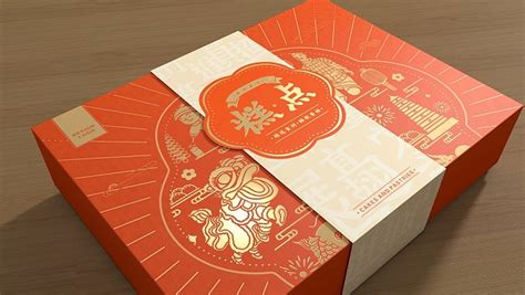 陕西元素“美好食光”春节特产礼盒包装设计_箱盒汇网-站酷ZCOOL