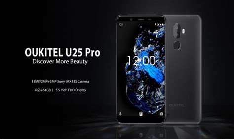 OUKITEL U25 Pro Is Official, First Hands-On Video Available