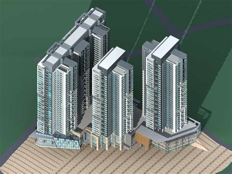 合正锦湖苑 - 3dmax模型下载-3dmax模型库-3dmax模型免费下载-3D模型模型库-3D模型中文网