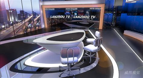 兰州市电视台全媒体演播室_西安威图视频技术有限公司