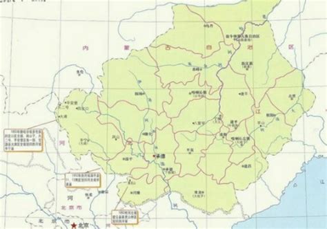 绥远省地图图片