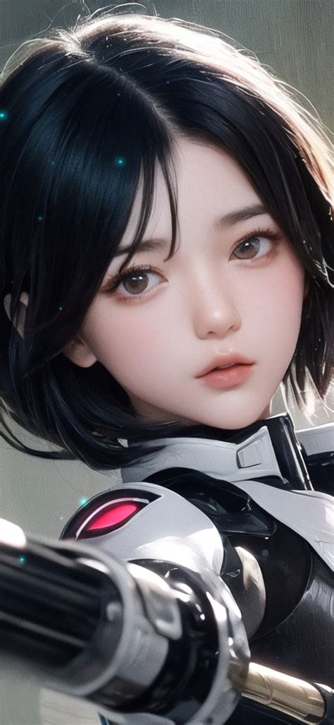 机甲少女图片