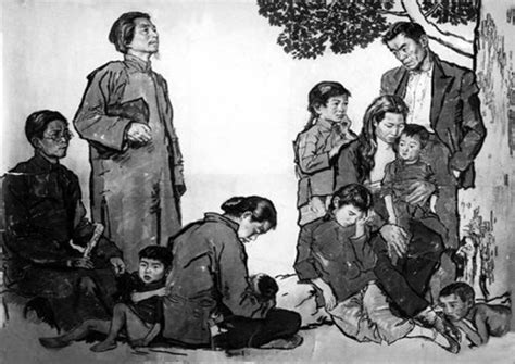 蒋兆和流民图图片