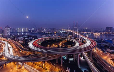 南浦大桥夜景拍摄高清图片下载-正版图片500363246-摄图网