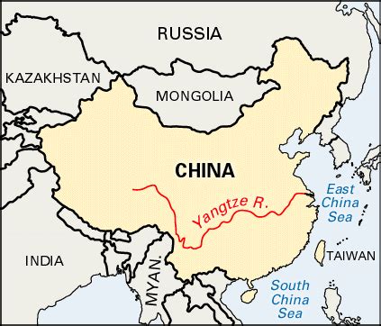 Yangtze River | Location, Map, Flood, & Facts | Britannica