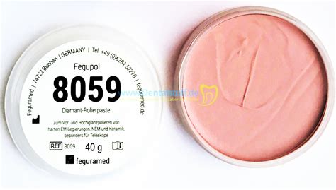 Feguramed Fegupol 8059 Polierpaste mit Diamant - 40g | Dentalstoff.de ...
