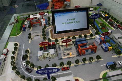 四川巴中汉巴南铁路工业沙盘模型 - 工业流程模型 - 华野