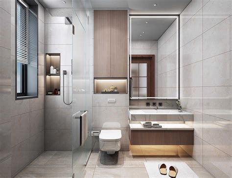家庭浴室卫生间室内装修实景图片_别墅设计图