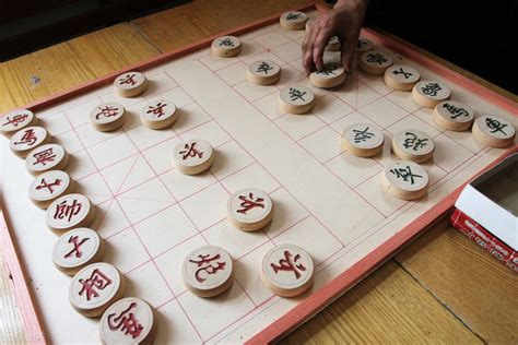 象棋的摆法图片