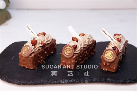 美食拍摄-焦糖榛子布朗尼拍摄法式甜点摄影蛋糕摄影_糖艺社-站酷ZCOOL