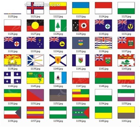 各国的国旗的样子-全部国家的国旗是什么样子的