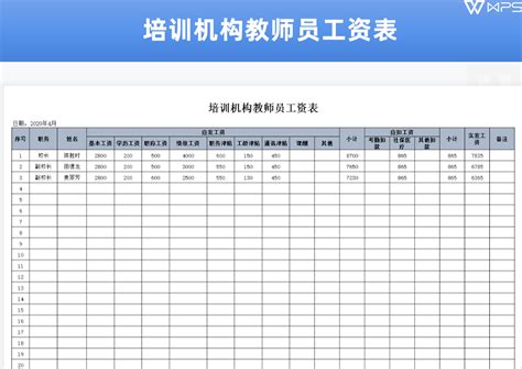 淡绿简约培训机构学生课时打卡表Excel模板下载_熊猫办公