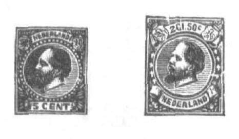 1872—1888 威廉三世-邮票-图片