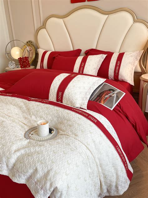 中式床上四件套中国风新中式奢华别墅家居软装样板房床品套件包邮-阿里巴巴
