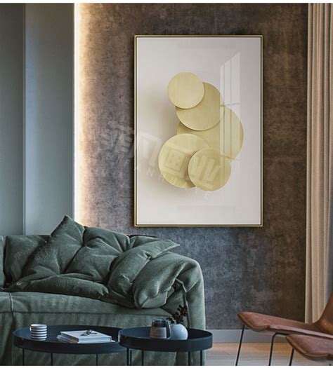 客厅装饰画现代高级感极简壁画木雕立体装置画玄关沙发背景墙挂画-淘宝网