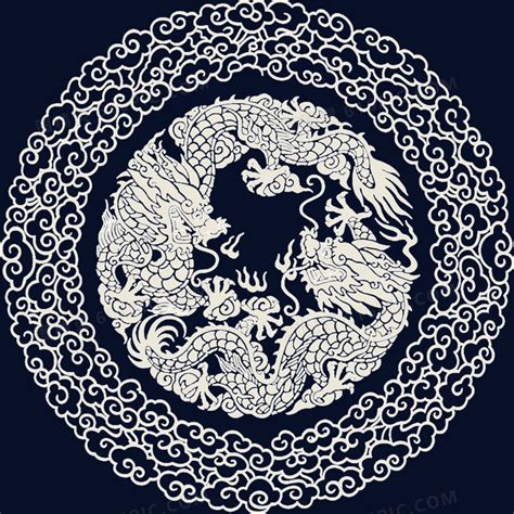 龙纹图案图片