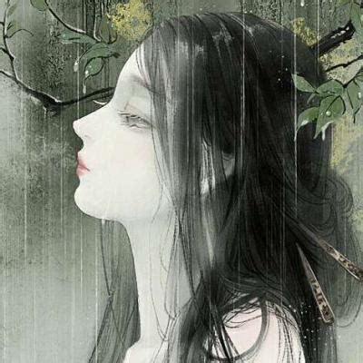 霸气古风情侣头像女生版
