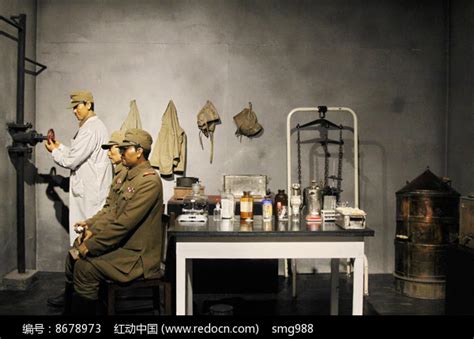 日军细菌部队看人体试验蜡像高清图片下载_红动中国