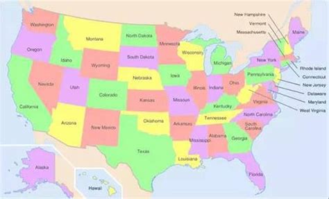 美国到底有几个州，分别是什么？_百度知道