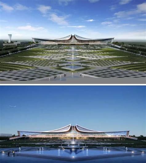 三岔二龙寺机场设计图,二龙对比杨家湾,恩施三岔镇机场规划_大山谷图库