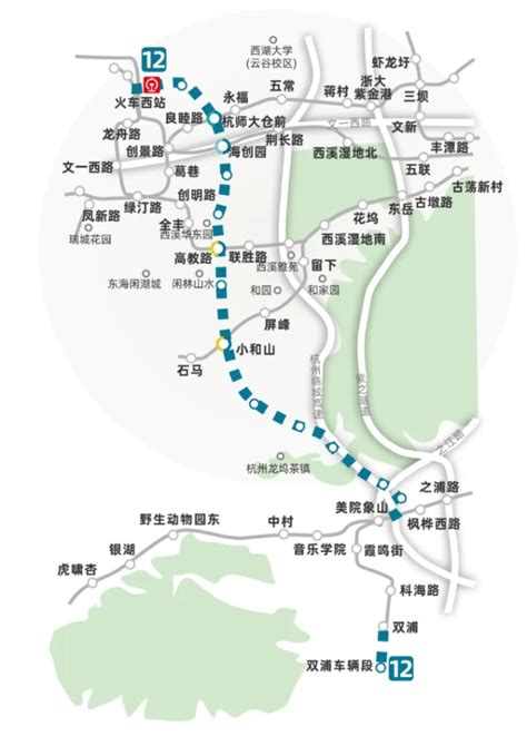 杭州地铁6号线详细站点（站点地址+正式站名）- 杭州本地宝