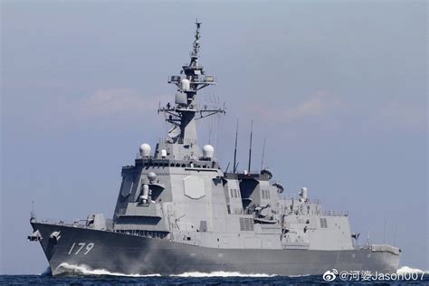 日本海自“摩耶”号(DDG-179)驱逐舰于9月2日上午开始进行第五次海上|日本海|驱逐舰|试航_新浪新闻