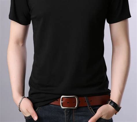男士短袖t恤 - 手工服装作品欣赏 布流行手工网
