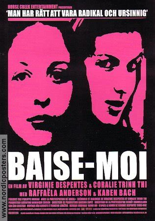 BAISE-MOI Filmaffisch 2000 original Nordic Posters