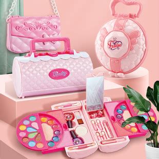 儿童化妆品玩具套装公主风女孩子过家家4-6岁女孩美妆精美彩妆盒-阿里巴巴