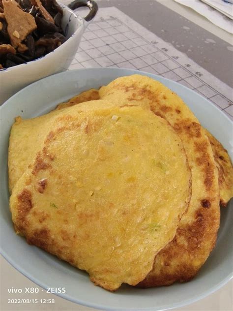 玉米煎饼的做法【步骤图】_菜谱_美食杰