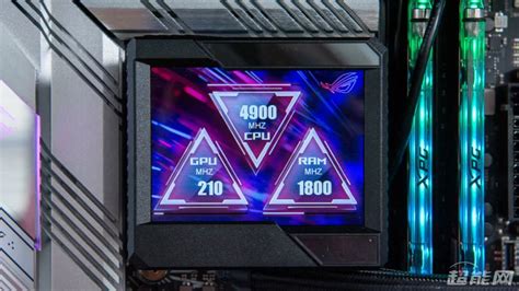 ROG龙神II 360一体式水冷散热器评测：自带3.5英寸屏幕，极具个性且效能强悍__财经头条
